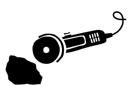 Symbol Steinsäge